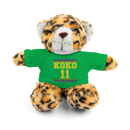 🧸 Personalized Plush Stuffed Animal with Custom Tee