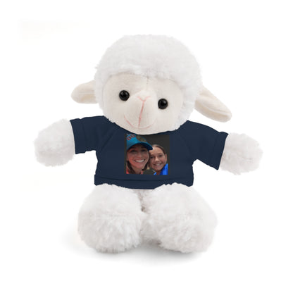 Your Custom Photo on Stuffed Animal with Tee