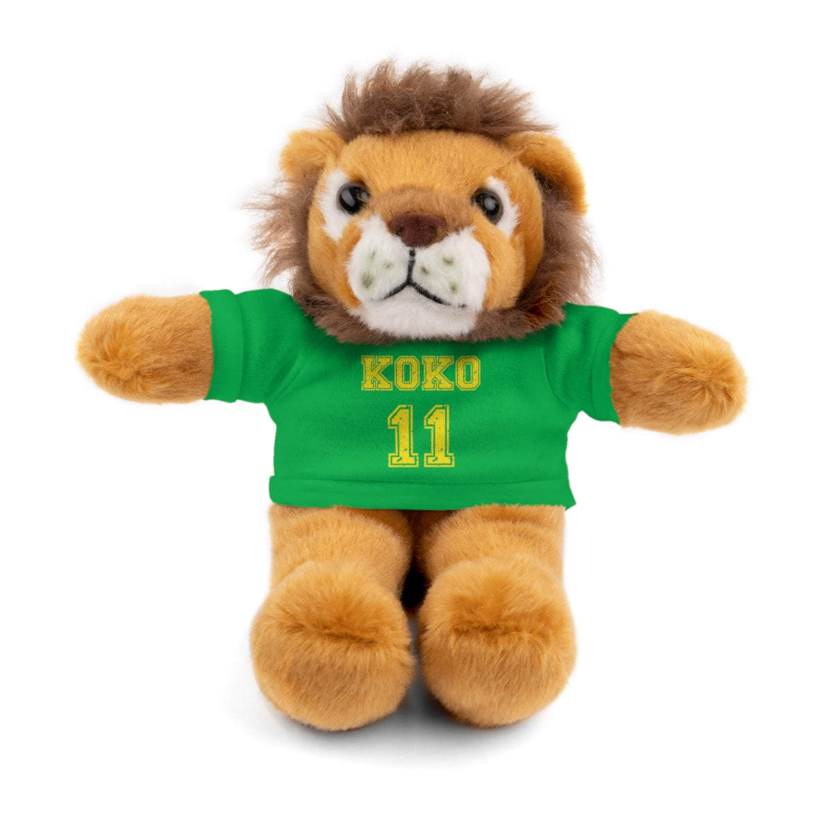 🧸 Personalized Plush Stuffed Animal with Custom Tee