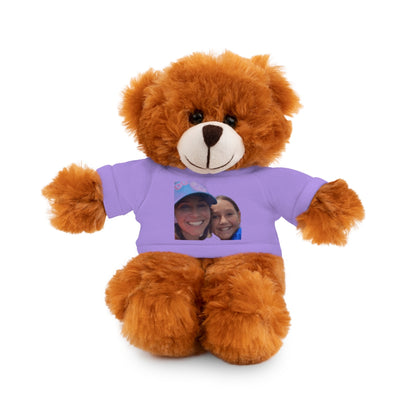 Your Custom Photo on Stuffed Animal with Tee