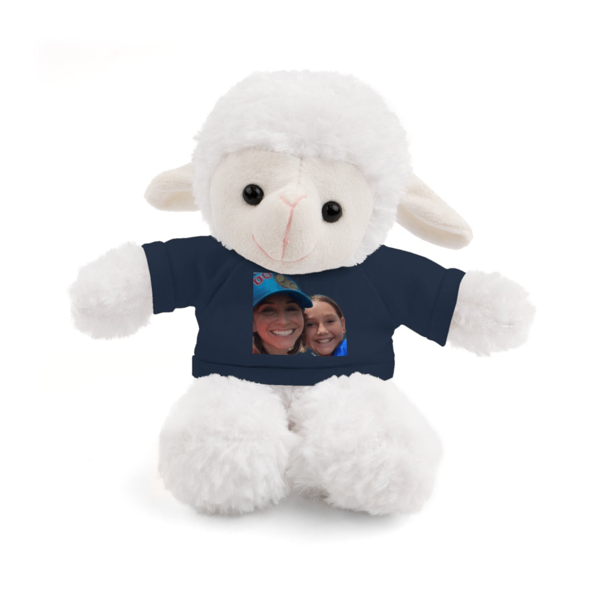 Your Custom Photo on Stuffed Animal with Tee