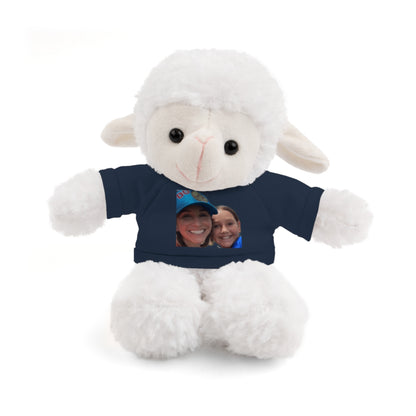 Your Custom Photo on Stuffed Animal with Tee