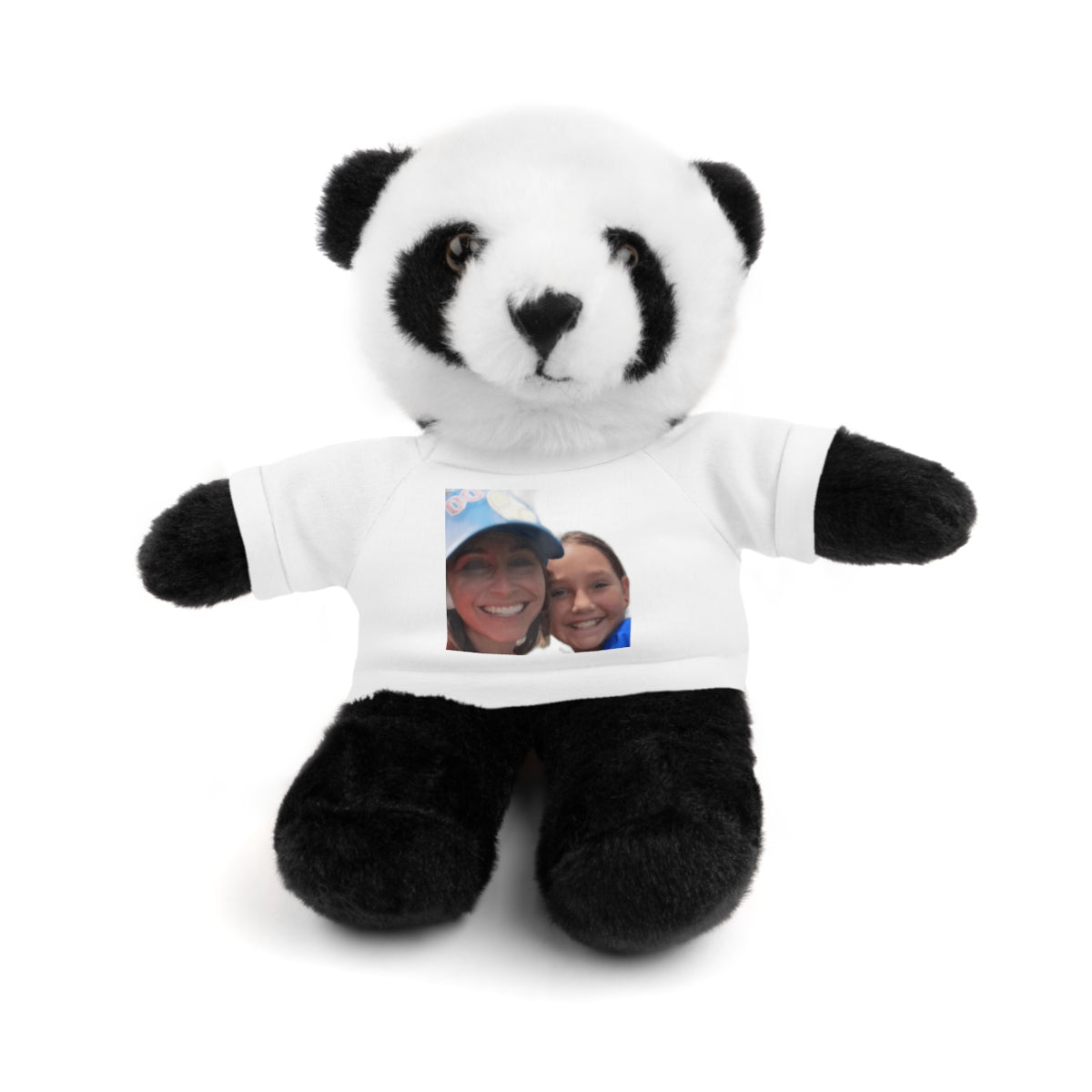 Your Custom Photo on Stuffed Animal with Tee