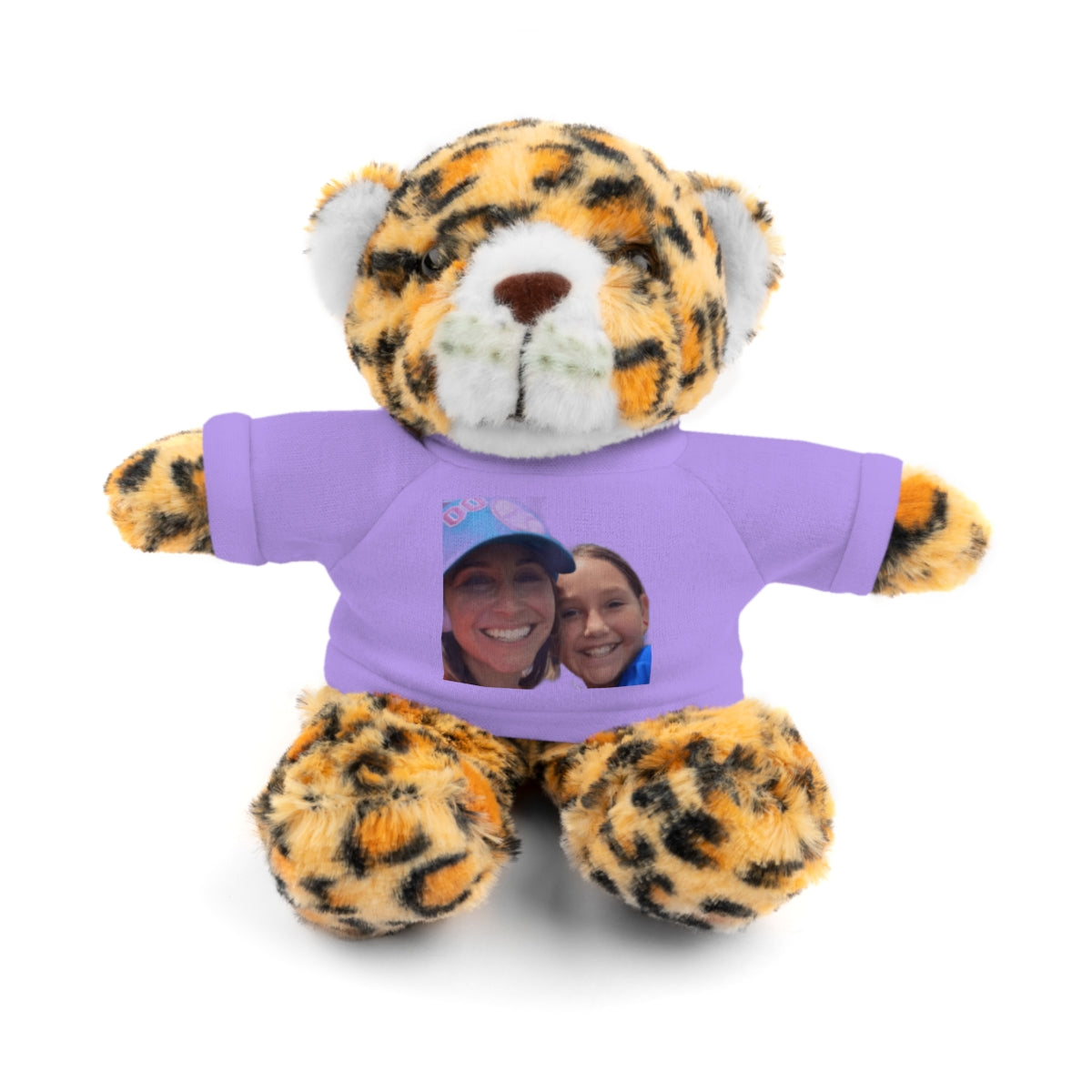 Your Custom Photo on Stuffed Animal with Tee