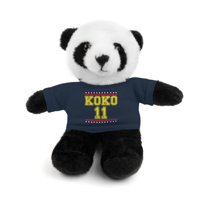 🧸 Personalized Plush Stuffed Animal with Custom Tee
