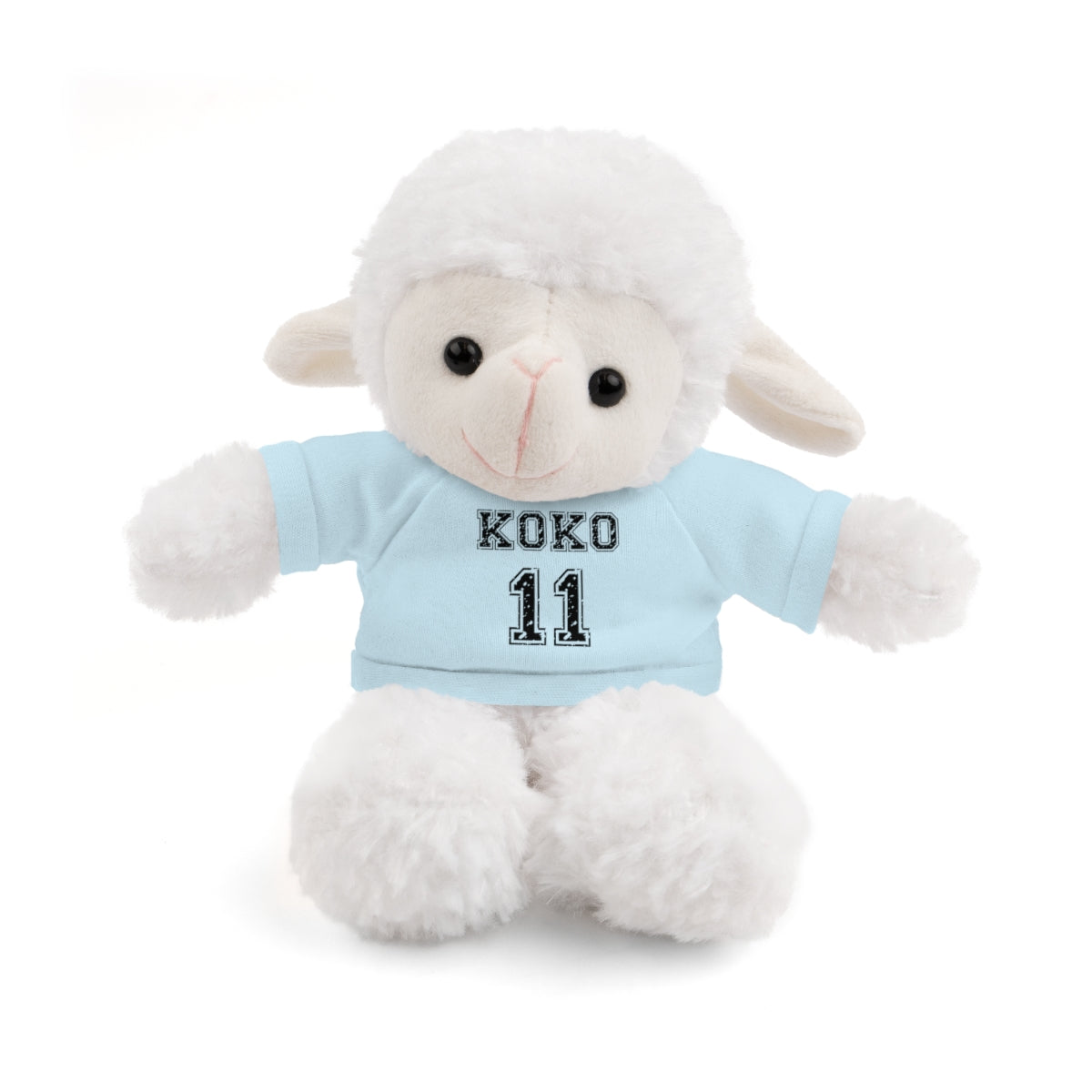 🧸 Personalized Plush Stuffed Animal with Custom Tee