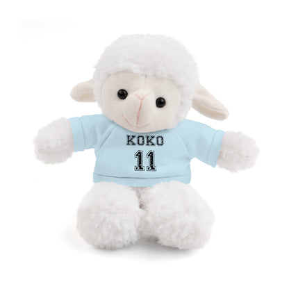 🧸 Personalized Plush Stuffed Animal with Custom Tee