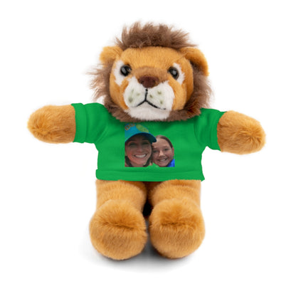 Your Custom Photo on Stuffed Animal with Tee