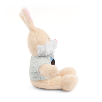 Your Custom Photo on Stuffed Animal with Tee
