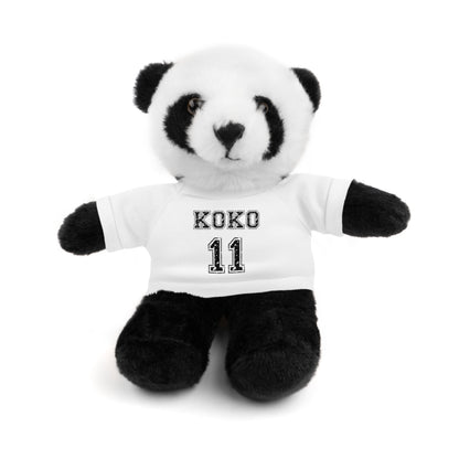 🧸 Personalized Plush Stuffed Animal with Custom Tee
