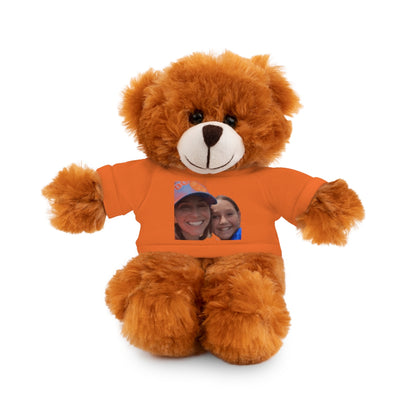 Your Custom Photo on Stuffed Animal with Tee