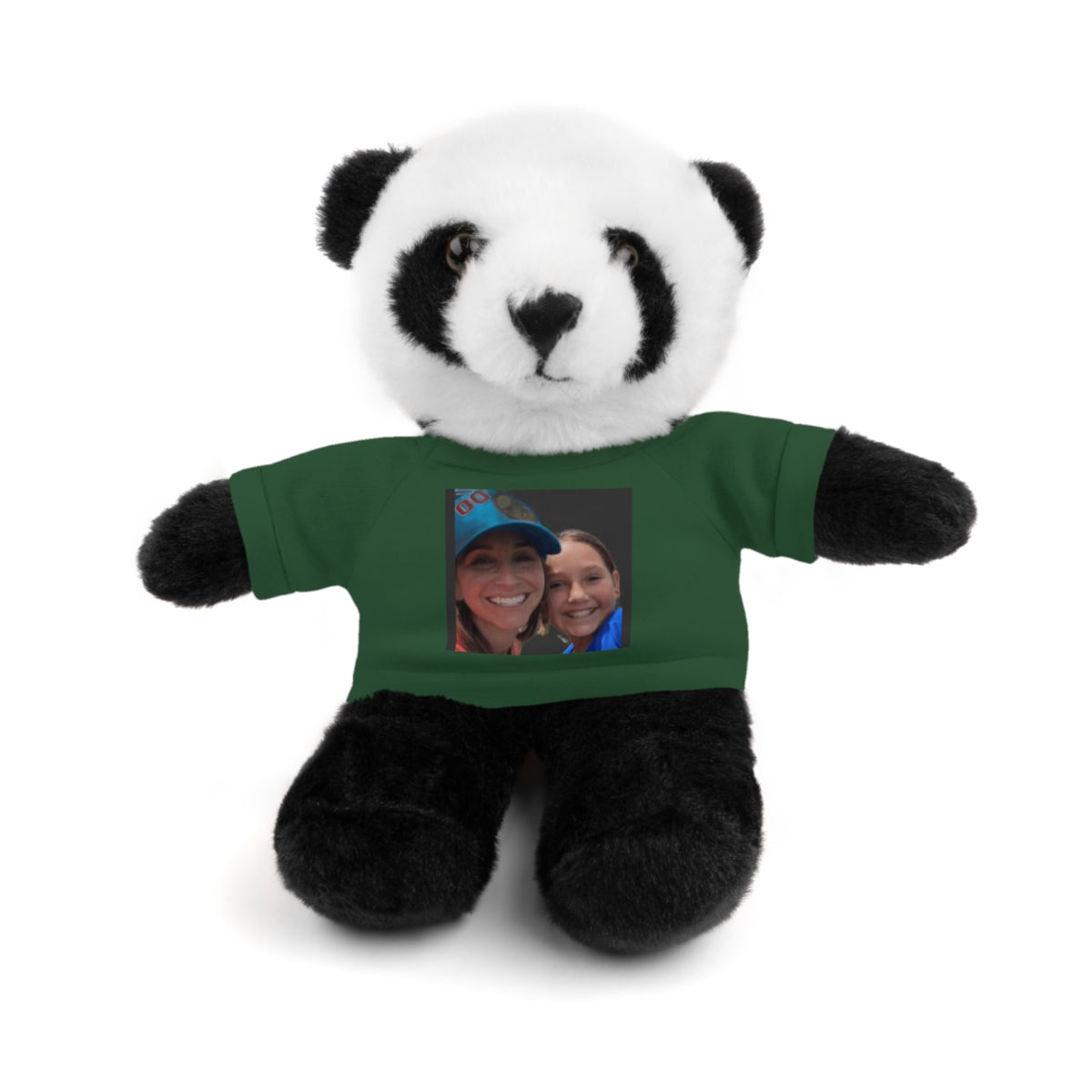 Your Custom Photo on Stuffed Animal with Tee