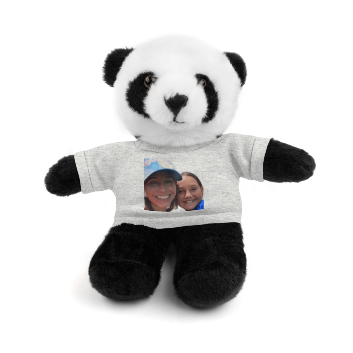 Your Custom Photo on Stuffed Animal with Tee