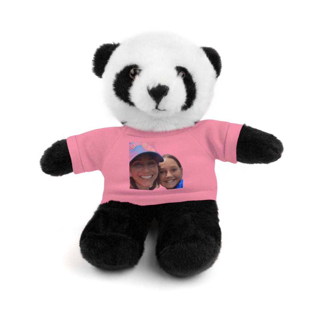 Your Custom Photo on Stuffed Animal with Tee