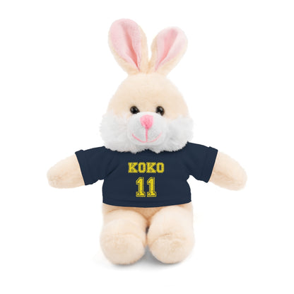 🧸 Personalized Plush Stuffed Animal with Custom Tee