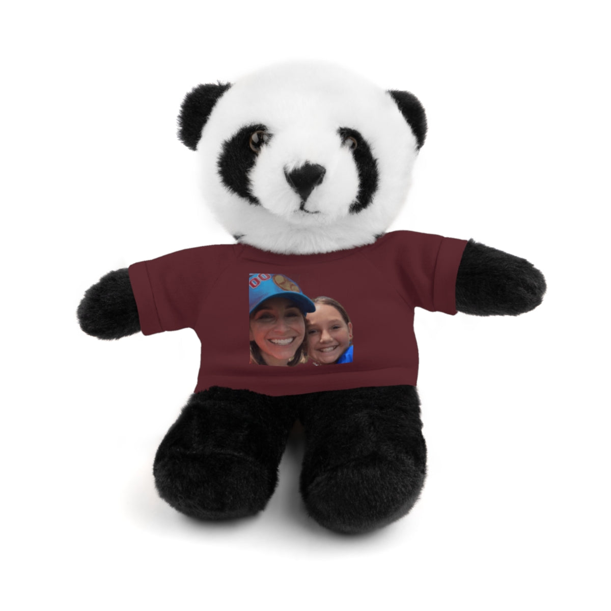 Your Custom Photo on Stuffed Animal with Tee
