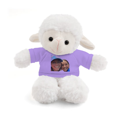 Your Custom Photo on Stuffed Animal with Tee