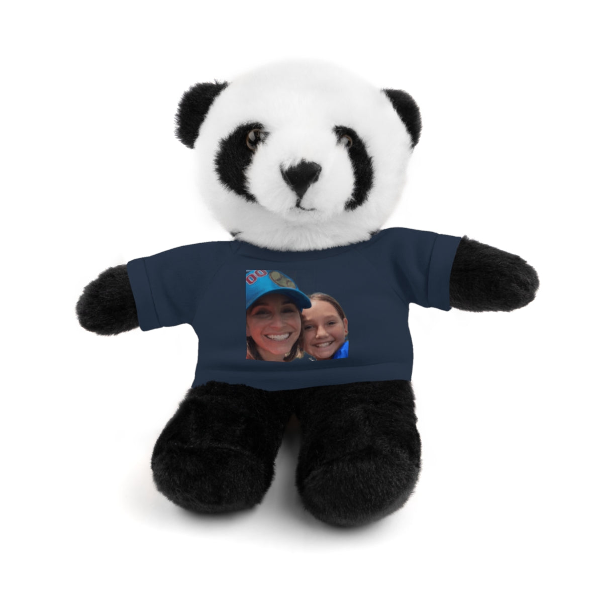 Your Custom Photo on Stuffed Animal with Tee