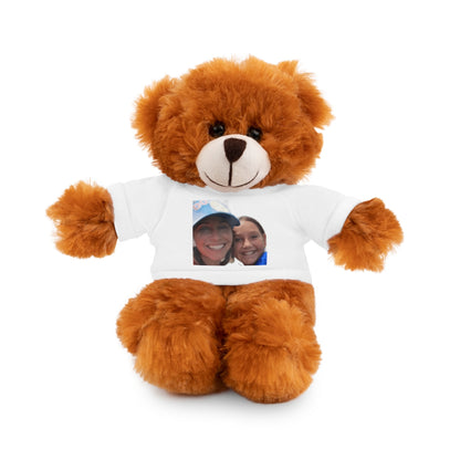 Your Custom Photo on Stuffed Animal with Tee