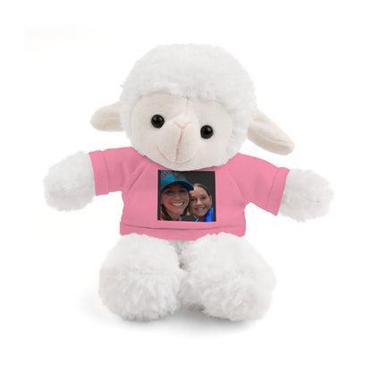 Your Custom Photo on Stuffed Animal with Tee