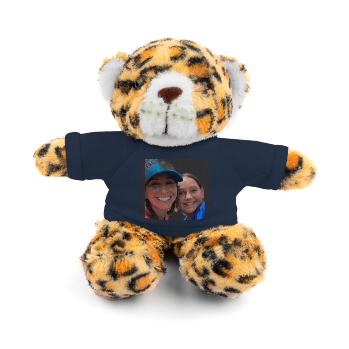 Your Custom Photo on Stuffed Animal with Tee