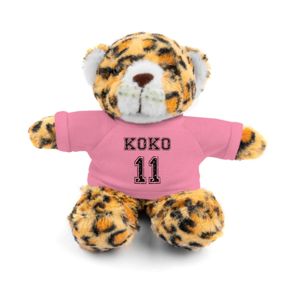 🧸 Personalized Plush Stuffed Animal with Custom Tee
