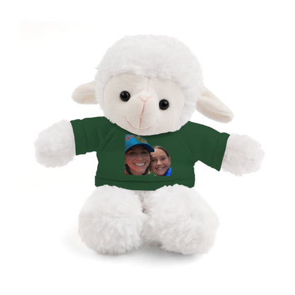 Your Custom Photo on Stuffed Animal with Tee