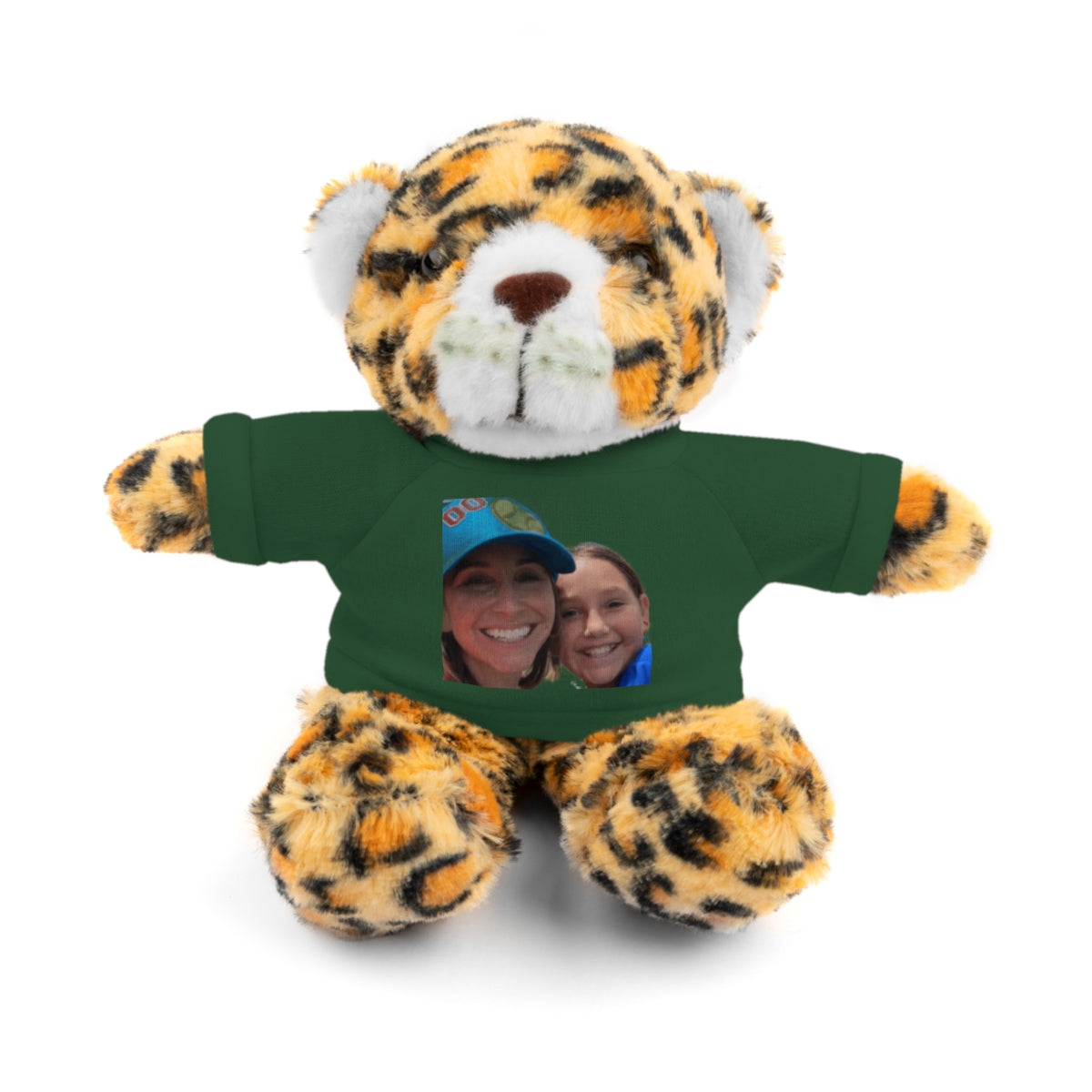 Your Custom Photo on Stuffed Animal with Tee