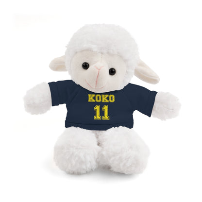 🧸 Personalized Plush Stuffed Animal with Custom Tee