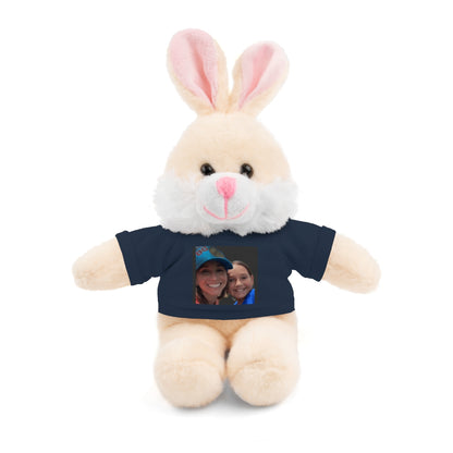 Your Custom Photo on Stuffed Animal with Tee