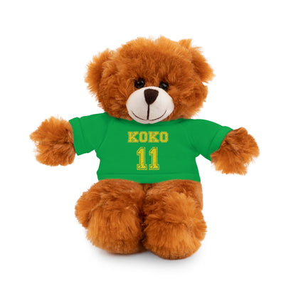 🧸 Personalized Plush Stuffed Animal with Custom Tee