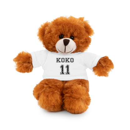 🧸 Personalized Plush Stuffed Animal with Custom Tee