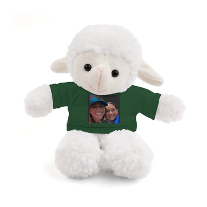 Your Custom Photo on Stuffed Animal with Tee