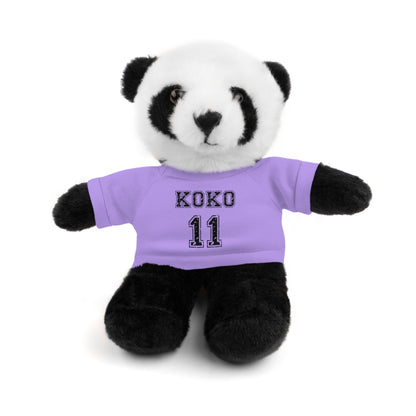 🧸 Personalized Plush Stuffed Animal with Custom Tee