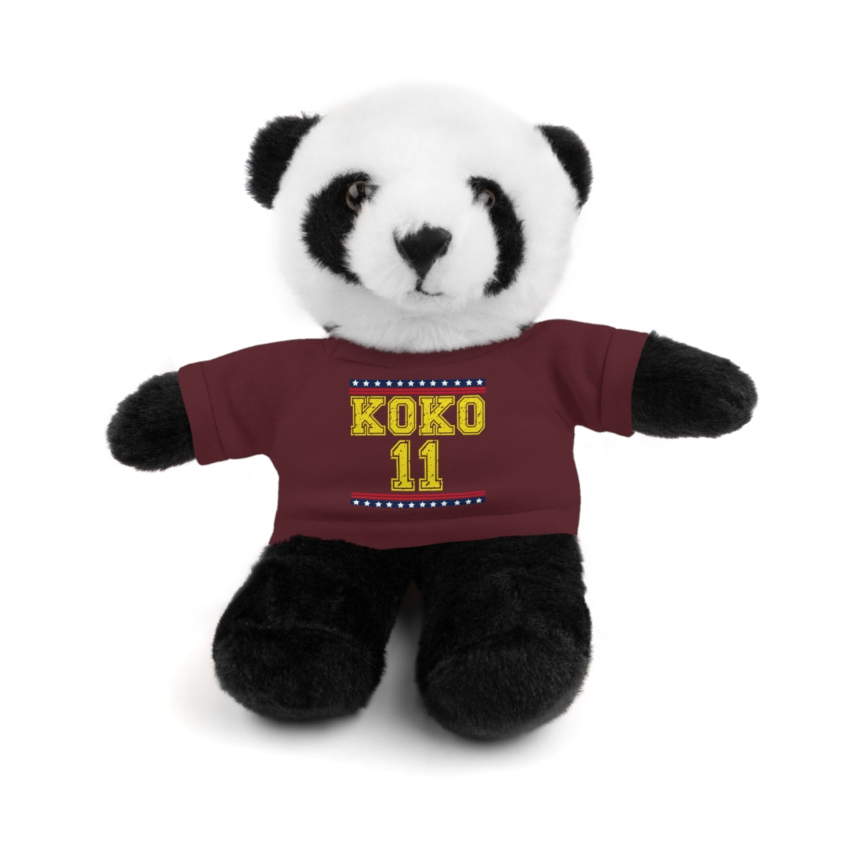 🧸 Personalized Plush Stuffed Animal with Custom Tee