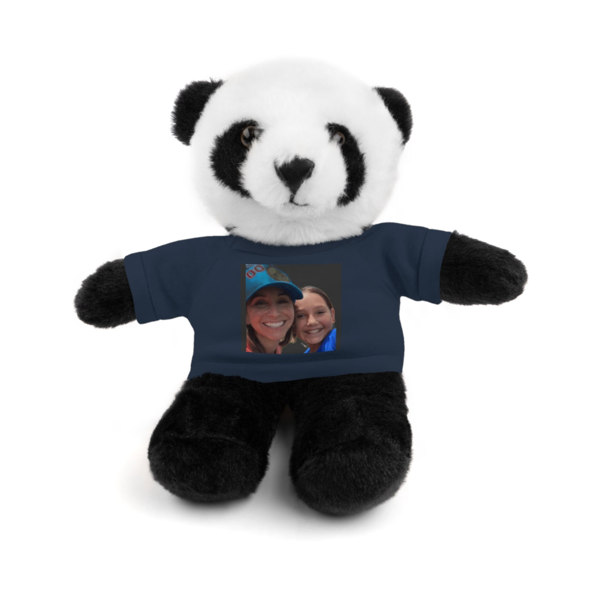 Your Custom Photo on Stuffed Animal with Tee