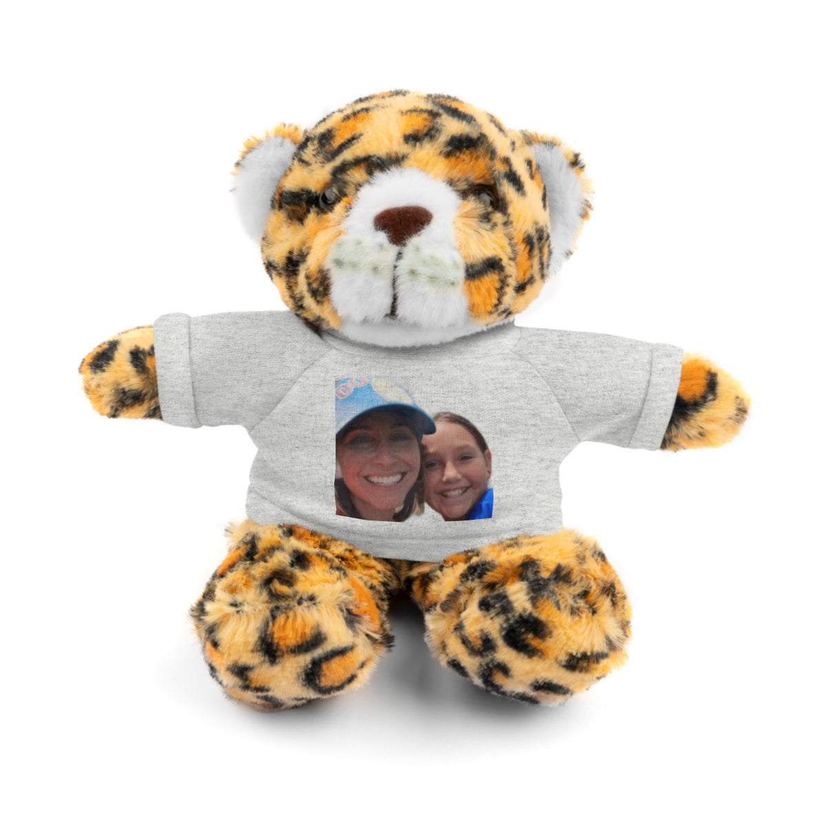 Your Custom Photo on Stuffed Animal with Tee