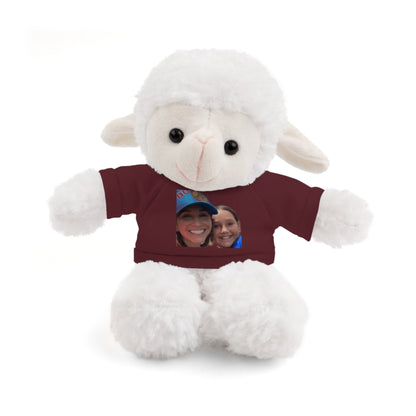 Your Custom Photo on Stuffed Animal with Tee