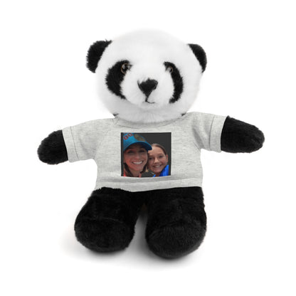 Your Custom Photo on Stuffed Animal with Tee