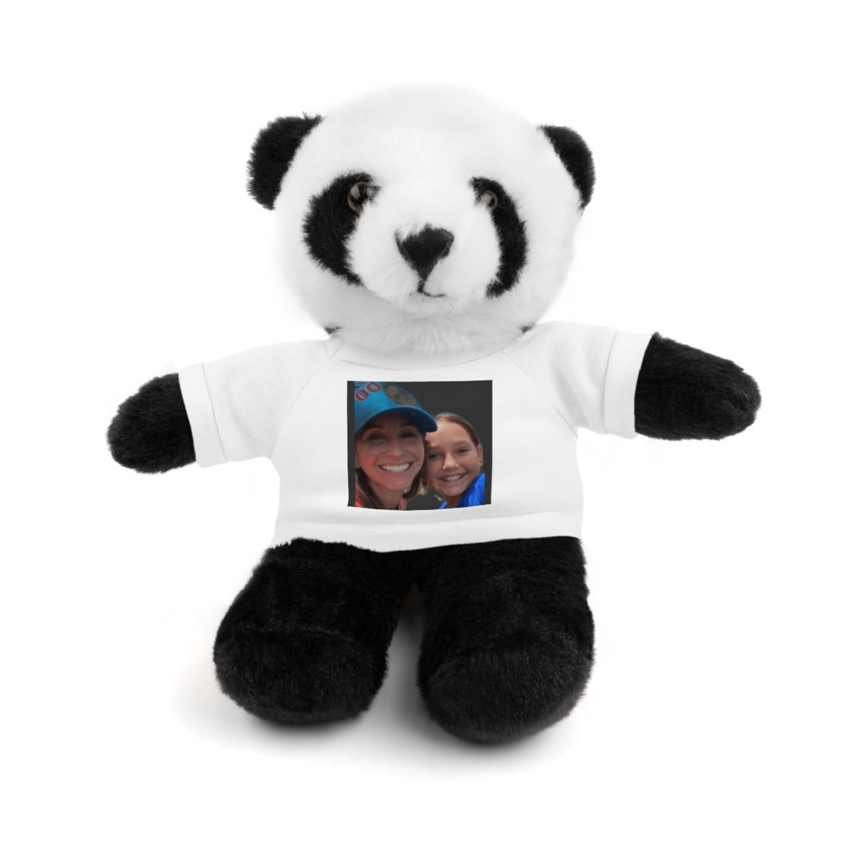 Your Custom Photo on Stuffed Animal with Tee