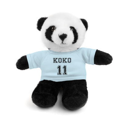🧸 Personalized Plush Stuffed Animal with Custom Tee