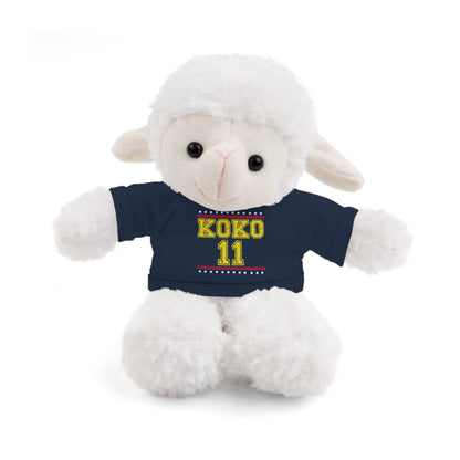 🧸 Personalized Plush Stuffed Animal with Custom Tee