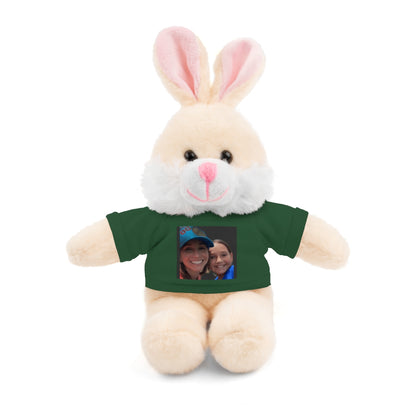 Your Custom Photo on Stuffed Animal with Tee