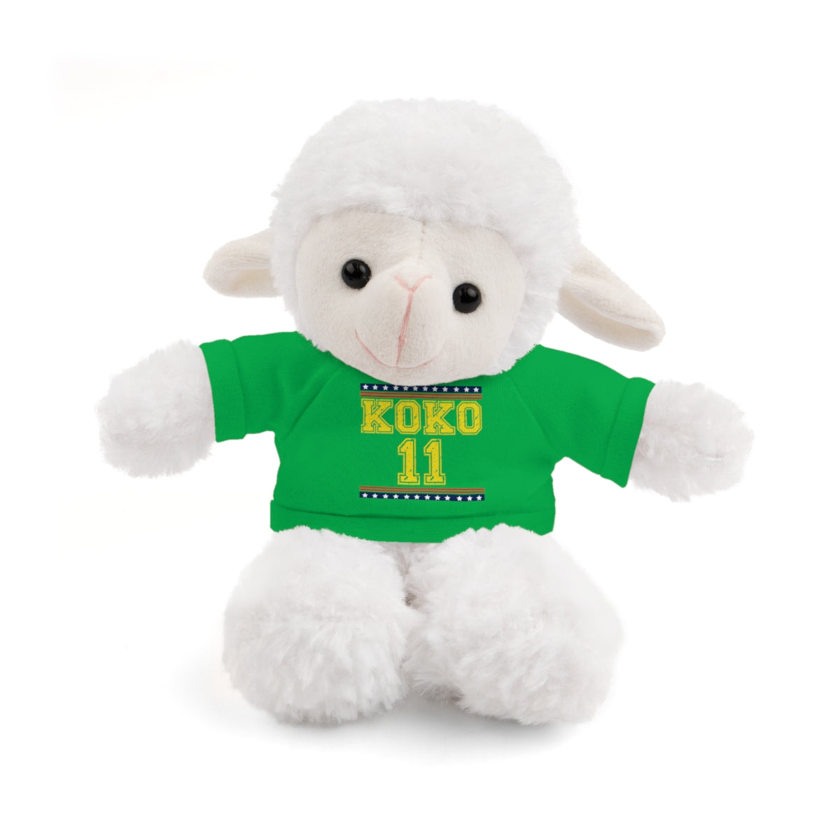 🧸 Personalized Plush Stuffed Animal with Custom Tee