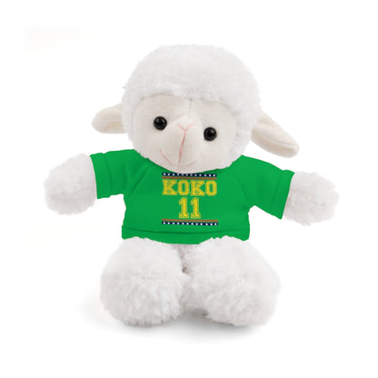 🧸 Personalized Plush Stuffed Animal with Custom Tee