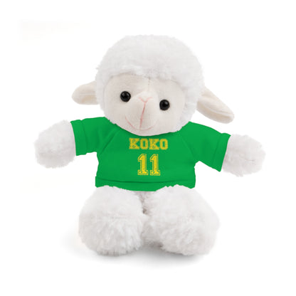 🧸 Personalized Plush Stuffed Animal with Custom Tee