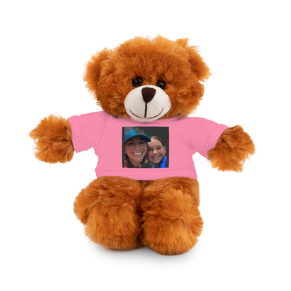 Your Custom Photo on Stuffed Animal with Tee