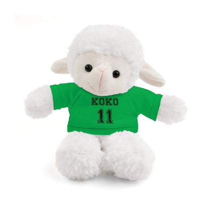 🧸 Personalized Plush Stuffed Animal with Custom Tee