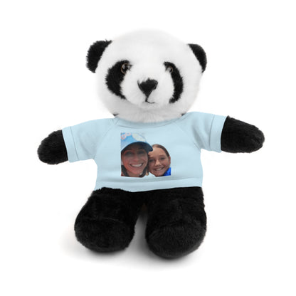 Your Custom Photo on Stuffed Animal with Tee
