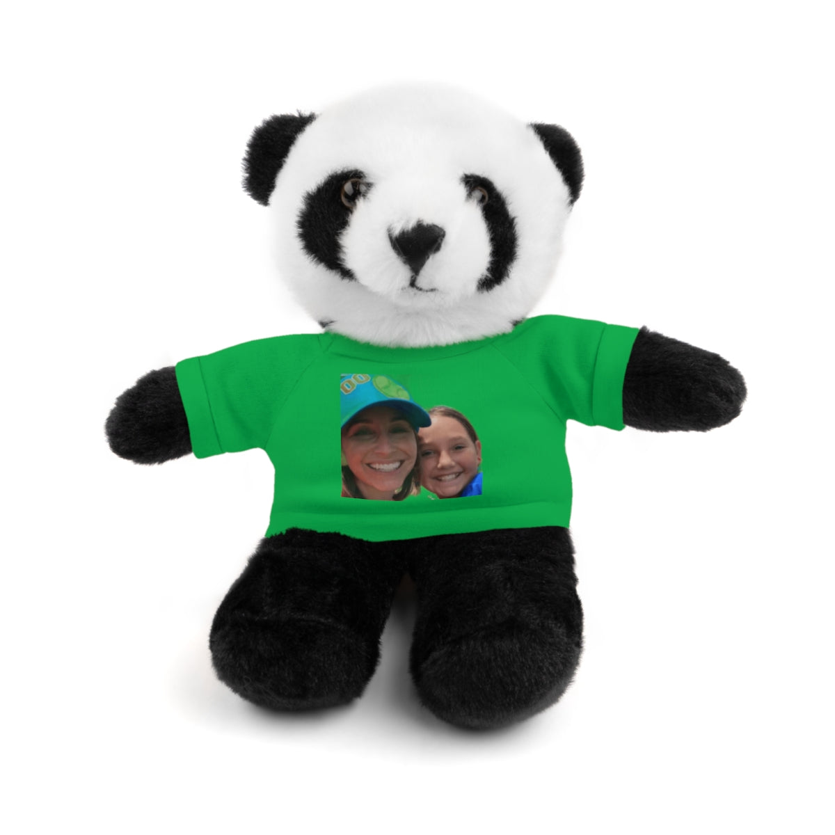 Your Custom Photo on Stuffed Animal with Tee